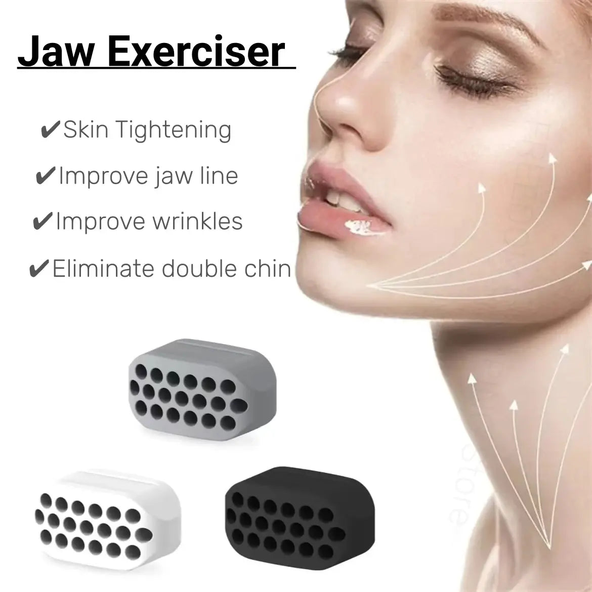 Silicone Jawline Exercise Ball