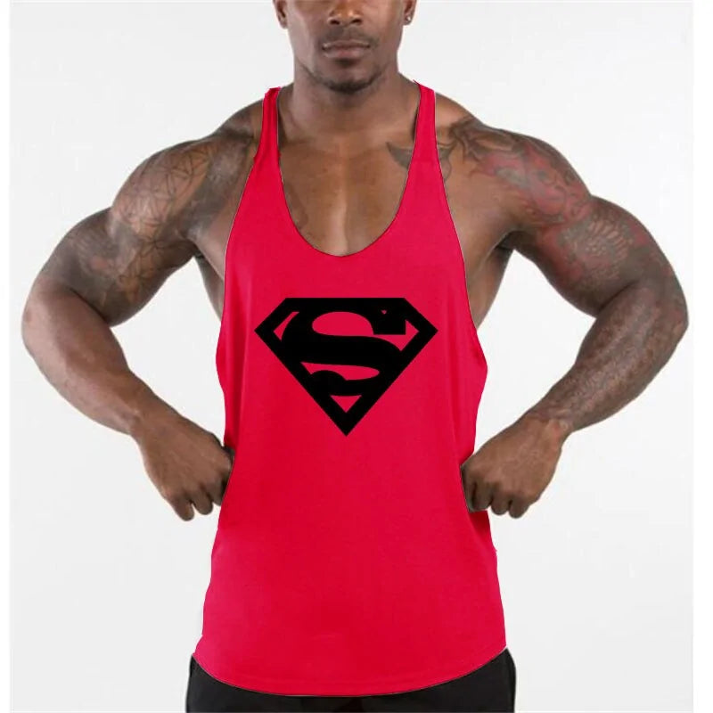 New Arrivals Bodybuilding Cotton Gym Sleeveless Tank Top for Men