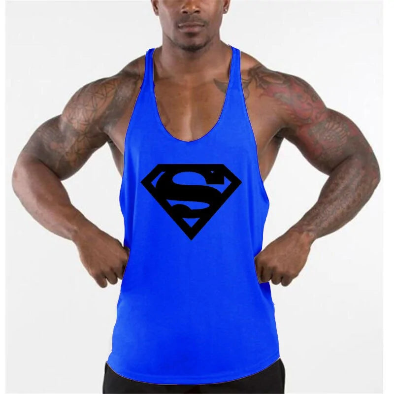 New Arrivals Bodybuilding Cotton Gym Sleeveless Tank Top for Men