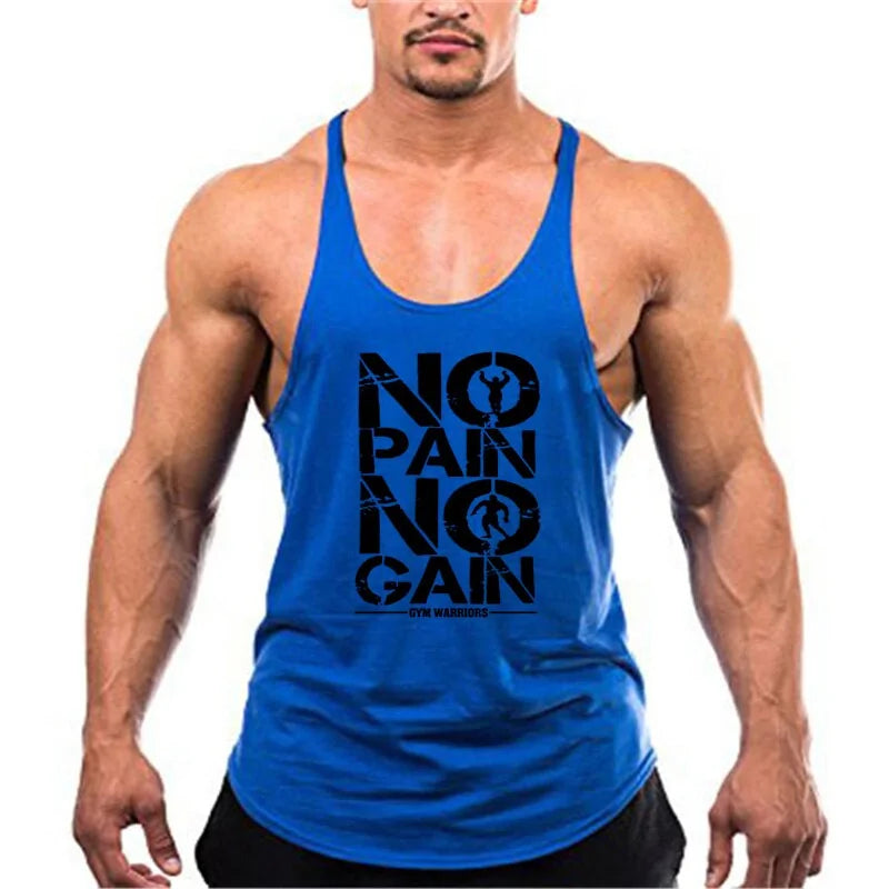 New Arrivals Bodybuilding Cotton Gym Sleeveless Tank Top for Men